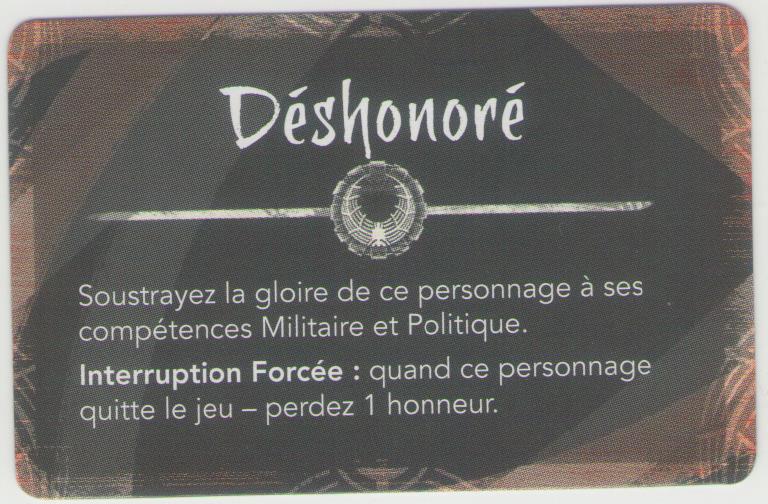 Déshonoré